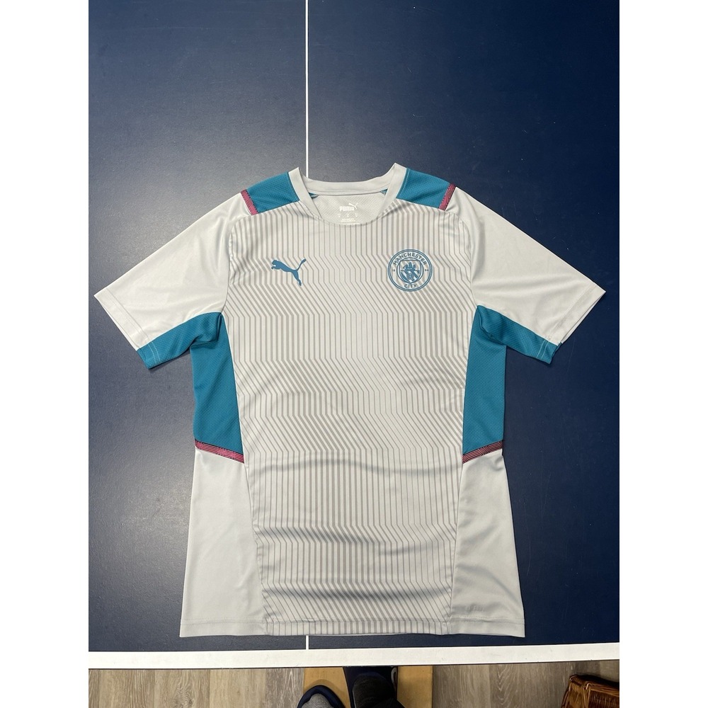 PUMA Manchester City 2021-22 Training Football Jersey Size M